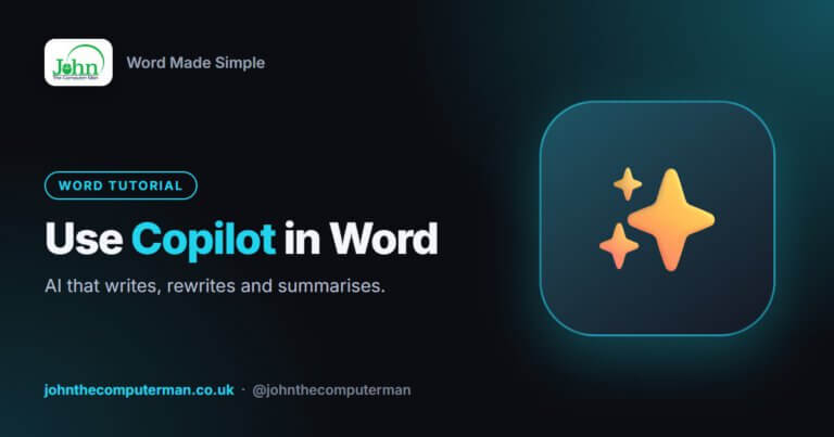 How to use copilot in Word