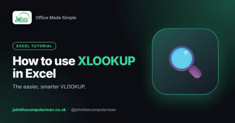 How to use XLOOKUP in Excel