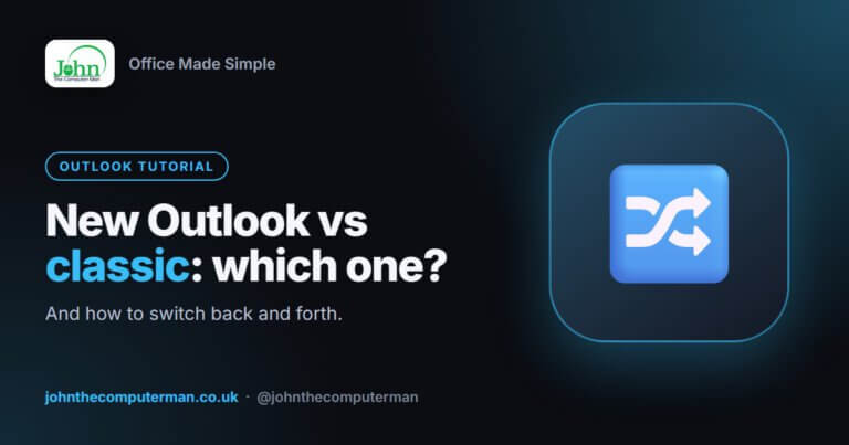 New Outlook vs Classic Outlook