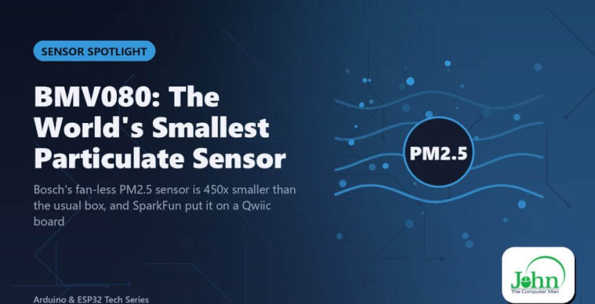 BMV080: The World's Smallest Particulate Sensor