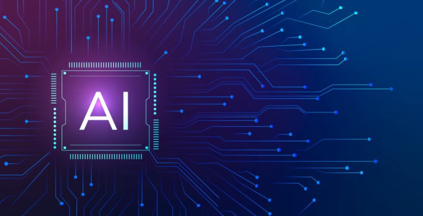 Image of the words AI on a chip