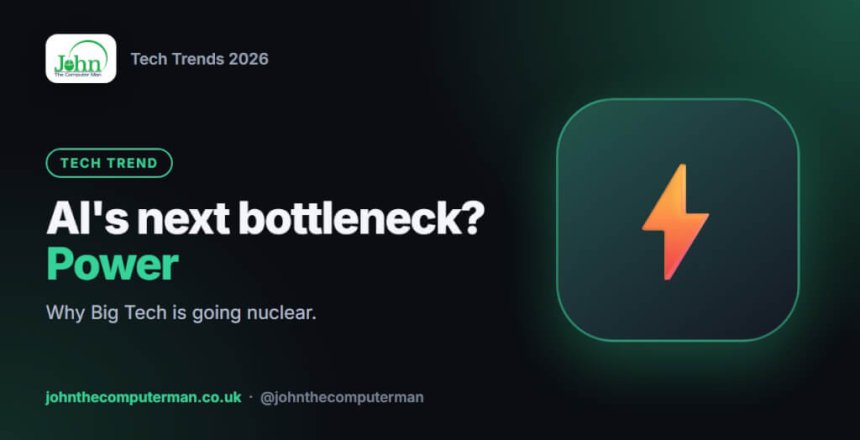 AI data centres using nuclear power