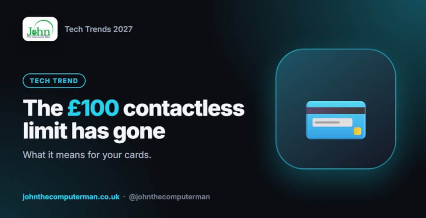 Contactless limit removed UK