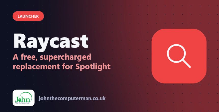 Raycast: A free, supercharged replacement for Spotlight