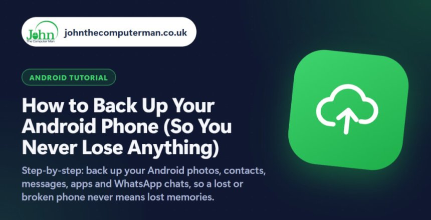 How to Back Up Your Android Phone (So You Never Lose Anything)