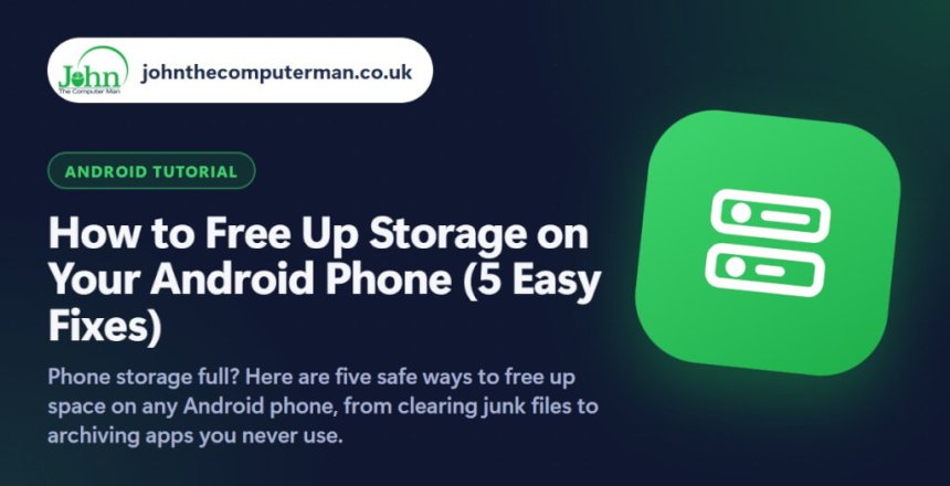 How to Free Up Storage on Your Android Phone (5 Easy Fixes)