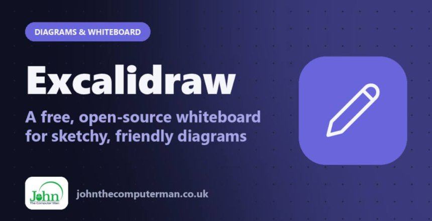 Excalidraw: A free, open-source whiteboard for sketchy, friendly diagrams