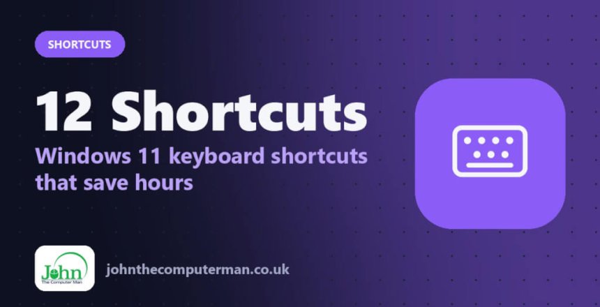 12 Shortcuts: Windows 11 keyboard shortcuts that save hours