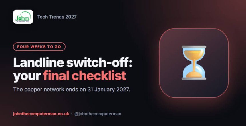 Landline Switch off final checklist