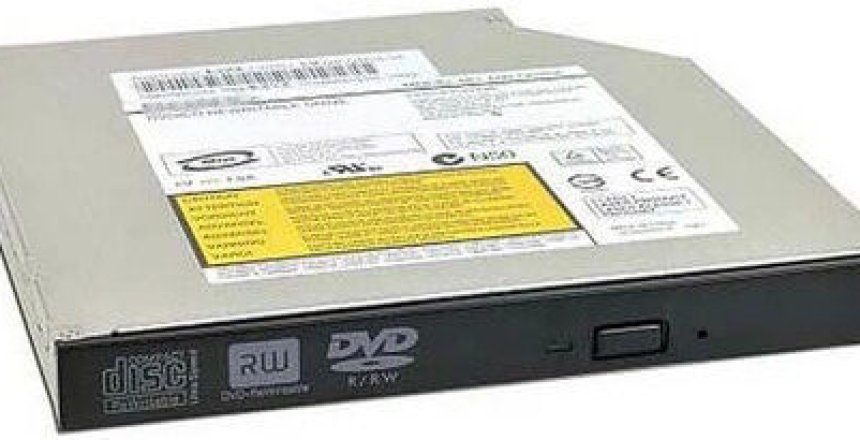 Internal laptop DVD drive