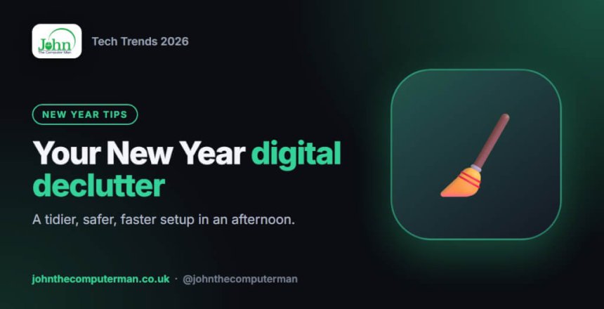 New Year Digital Declutter