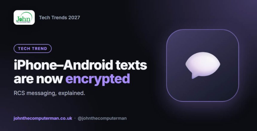 RCS encrypted messaging on Android and iPhone