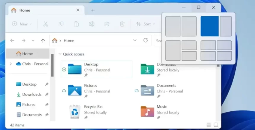 Windows Snap