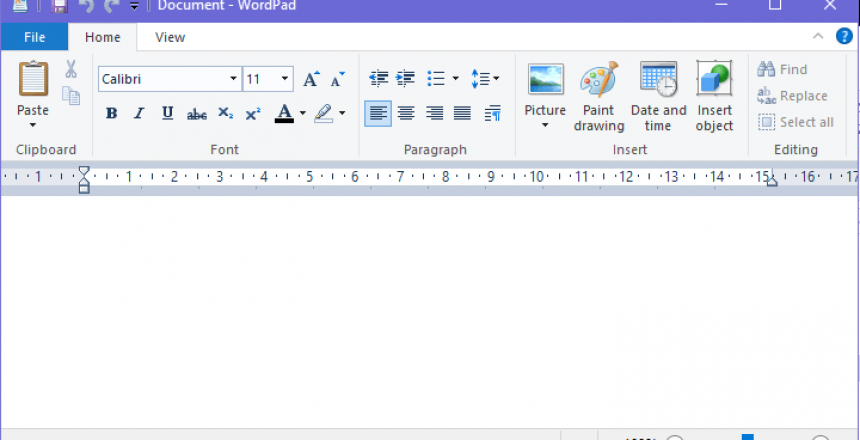 how to show hidden text in wordpad